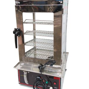 Tủ máy hấp nóng giữ nhiệt trưng bày bảo quản bánh bao mini để bàn An Việt