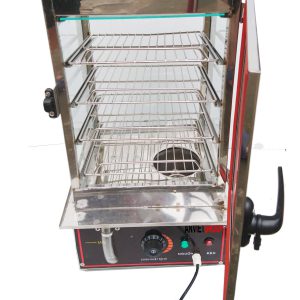 Tủ máy hấp nóng giữ nhiệt trưng bày bảo quản bánh bao mini để bàn An Việt