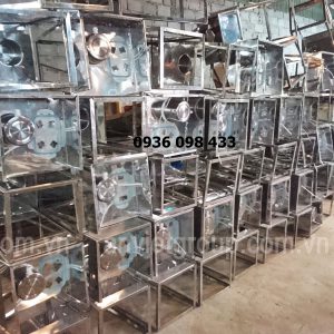 Tủ máy hấp nóng giữ nhiệt trưng bày bảo quản bánh bao mini để bàn An Việt