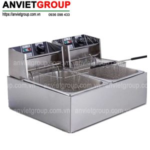 Nồi bếp chiên nhúng đôi An Việt