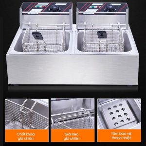 Nồi bếp chiên nhúng đôi An Việt