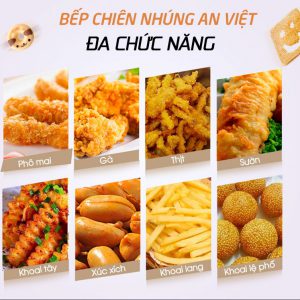 Nồi bếp chiên nhúng An Việt