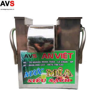 Máy ép mía siêu sạch mini F1-400 An Việt