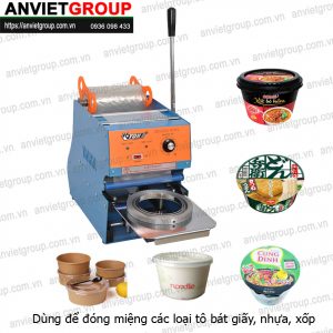 Máy ép miệng chén bát