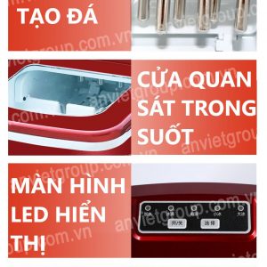 Máy làm đá viên đá bi mini Watoor WZB-16H An Việt