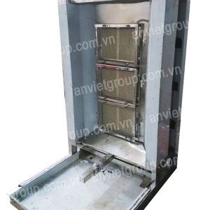 Lò máy, cây nướng thịt bánh mỳ Thổ Nhĩ Kỳ Doner Kebab 3 buồng đốt – An Việt