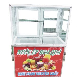 Xe bán hàng nước ép trái cây cà phê trà sữa An Việt