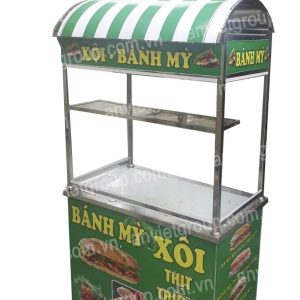 Xe bán hàng nước ép trái cây cà phê trà sữa An Việt