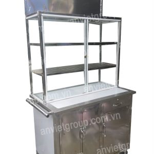 Xe bán hàng nước ép trái cây cà phê trà sữa An Việt