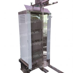Lò máy nướng thịt bánh mì Thổ Nhĩ Kỳ Doner Kebab 4 buồng đốt 3 sđs