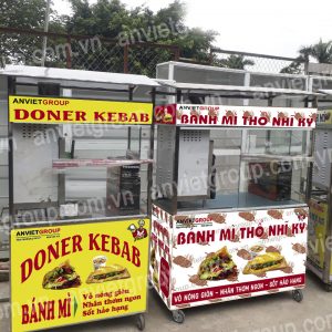Xe bán xôi bánh mì Doner Kebab Thổ Nhĩ Kỳ An Việt