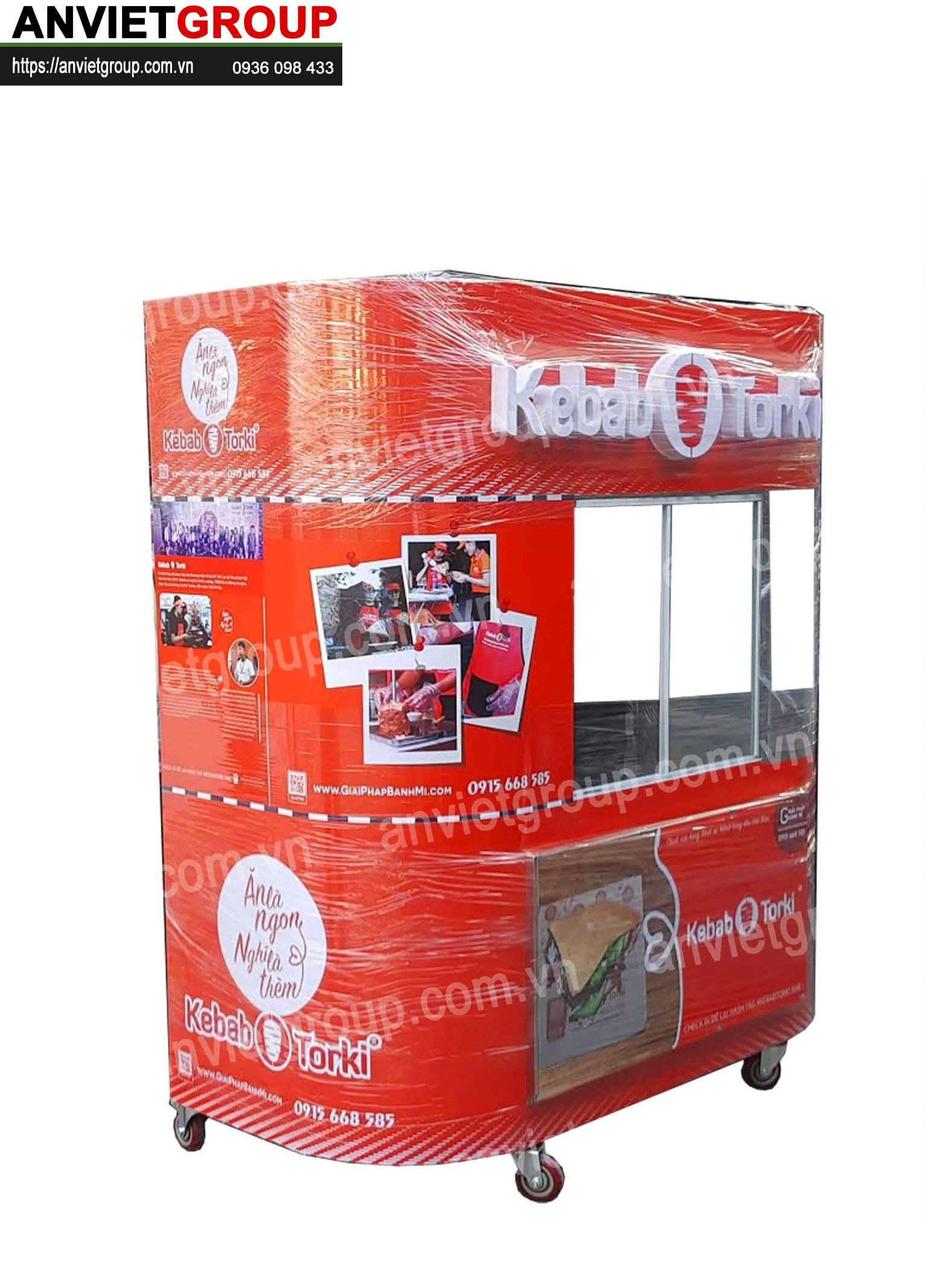 Xe bán xôi bánh mì Doner Kebab Thổ Nhĩ Kỳ An Việt Xe bán xôi bánh mì Doner Kebab Thổ Nhĩ Kỳ An Việt