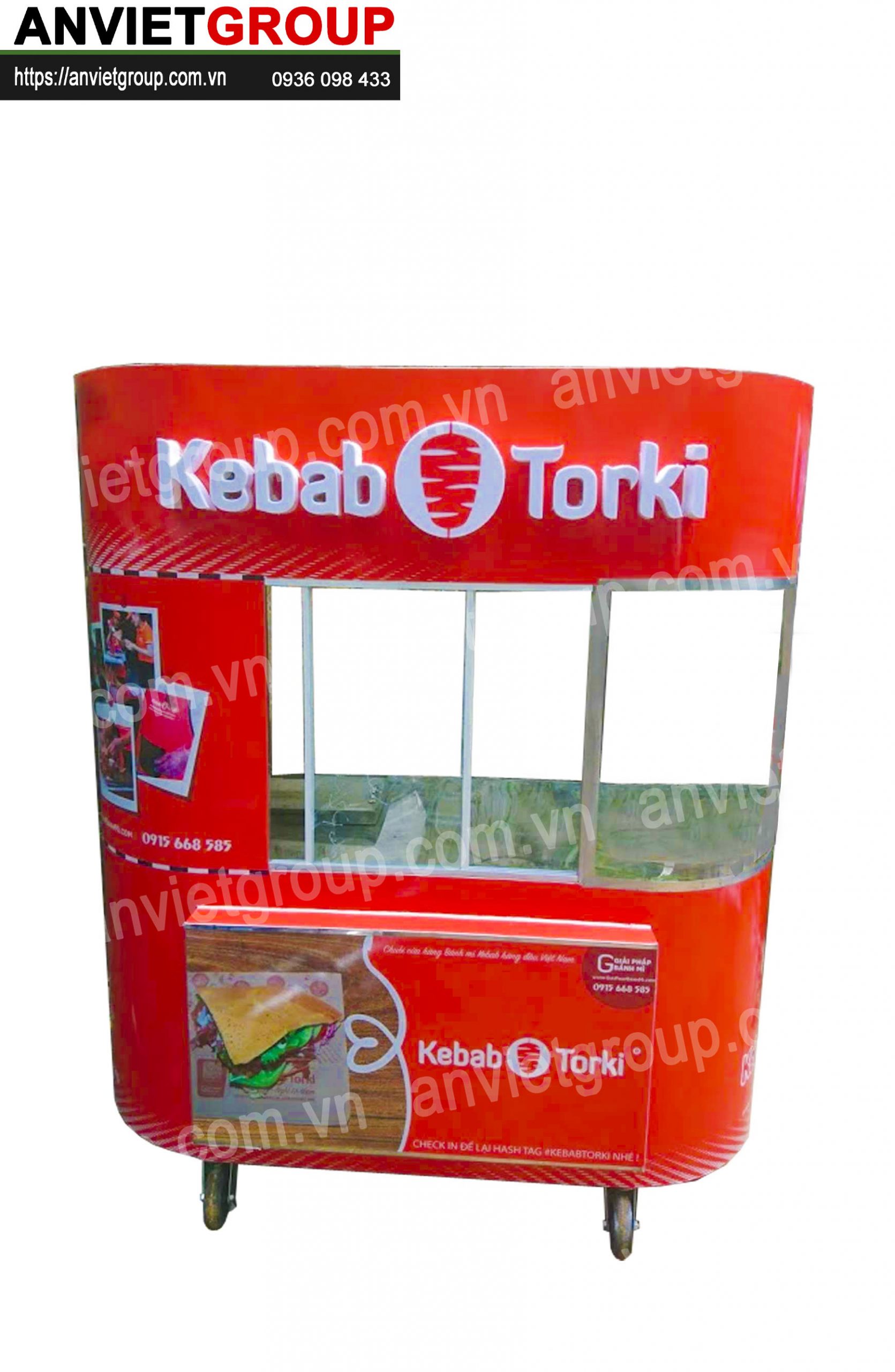 Xe bán xôi bánh mì Doner Kebab Thổ Nhĩ Kỳ An Việt Xe bán xôi bánh mì Doner Kebab Thổ Nhĩ Kỳ An Việt