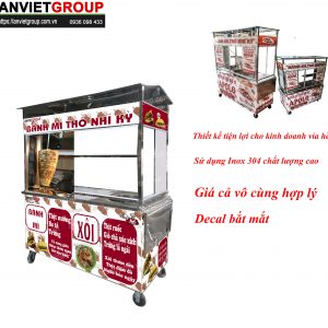 Xe bán xôi bánh mì Doner Kebab Thổ Nhĩ Kỳ An Việt
