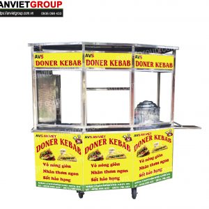 Xe bán xôi bánh mì Doner Kebab Thổ Nhĩ Kỳ An Việt