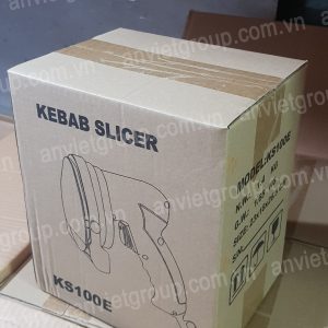 Máy dao cắt thái thịt nướng bánh mì Doner Kebab Thổ Nhĩ Kỳ KS100E An Việt 13 Máy dao cắt thái thịt nướng Doner Kebab Thổ Nhĩ Kỳ KS100E An Việt