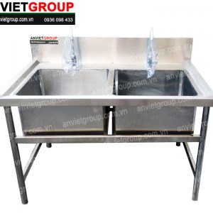 Chậu rửa inox công nghiệp An Việt