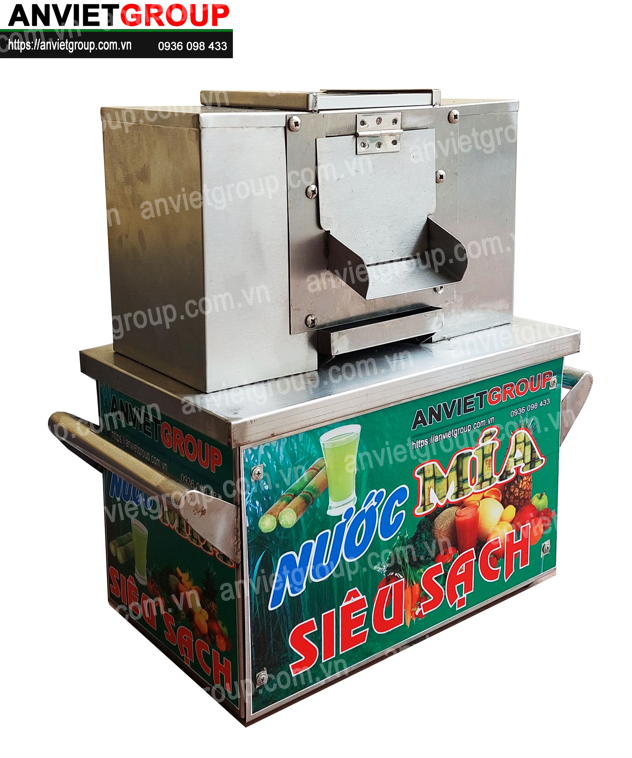 F1750CC3_2 Máy ép mía mini gia đình siêu sạch để bàn F1-750CC3