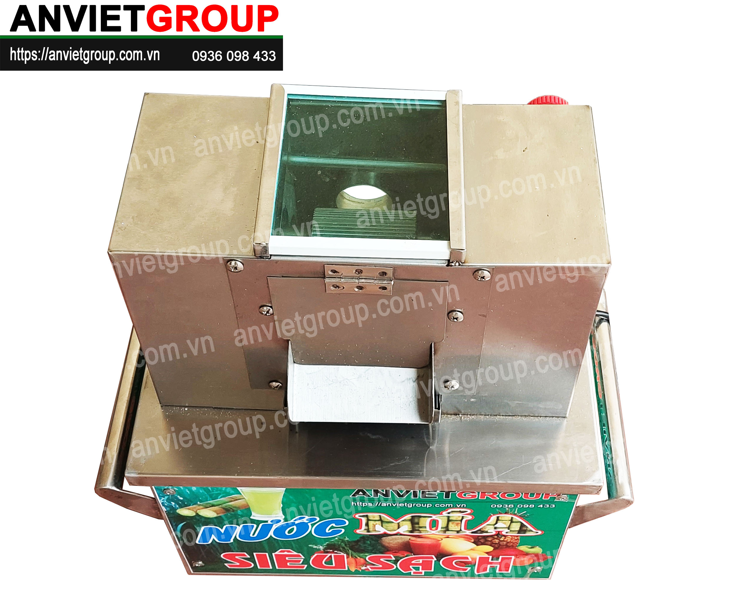 F1750CC3_4 Máy ép mía mini gia đình siêu sạch để bàn F1-750CC3