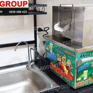 Máy ép mía gia đình mini siêu sạch F1-750CC3 An Việt 7 Máy ép mía mini gia đình siêu sạch để bàn F1-750CC3