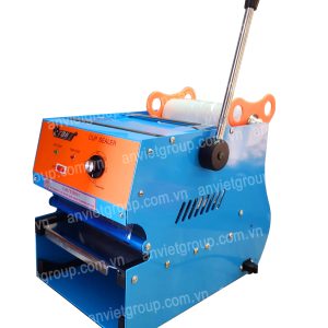 Máy dán ép dập đậy đóng nắp miệng hộp Eton An Việt