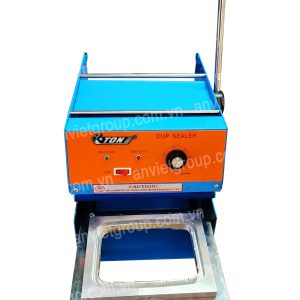 Máy dán ép dập đậy đóng nắp miệng hộp Eton An Việt