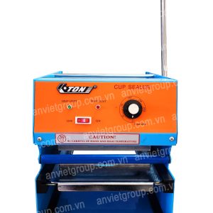 Máy dán ép dập đậy đóng nắp miệng hộp Eton An Việt