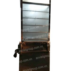 Tủ trưng bày hấp nóng bánh bao có bánh xe 5 tầng An Việt BB5C140 9 BB5C140 11