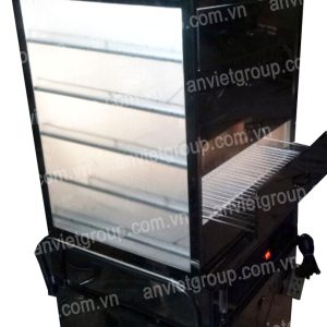 Tủ trưng bày hấp nóng bánh bao có bánh xe 5 tầng An Việt BB5C140 8 BB5C140 6