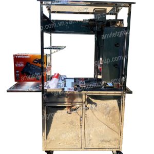 Xe bánh mì thịt nướng thổ nhĩ kỳ Doner Kebab 90cm An Việt - BM902T 32 Xe bánh mì thịt nướng Thổ Nhĩ Kỳ An VIệt