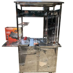 Xe bánh mì thịt nướng thổ nhĩ kỳ Doner Kebab 90cm An Việt - BM902T 36 Xe bánh mì thịt nướng Thổ Nhĩ Kỳ An VIệt