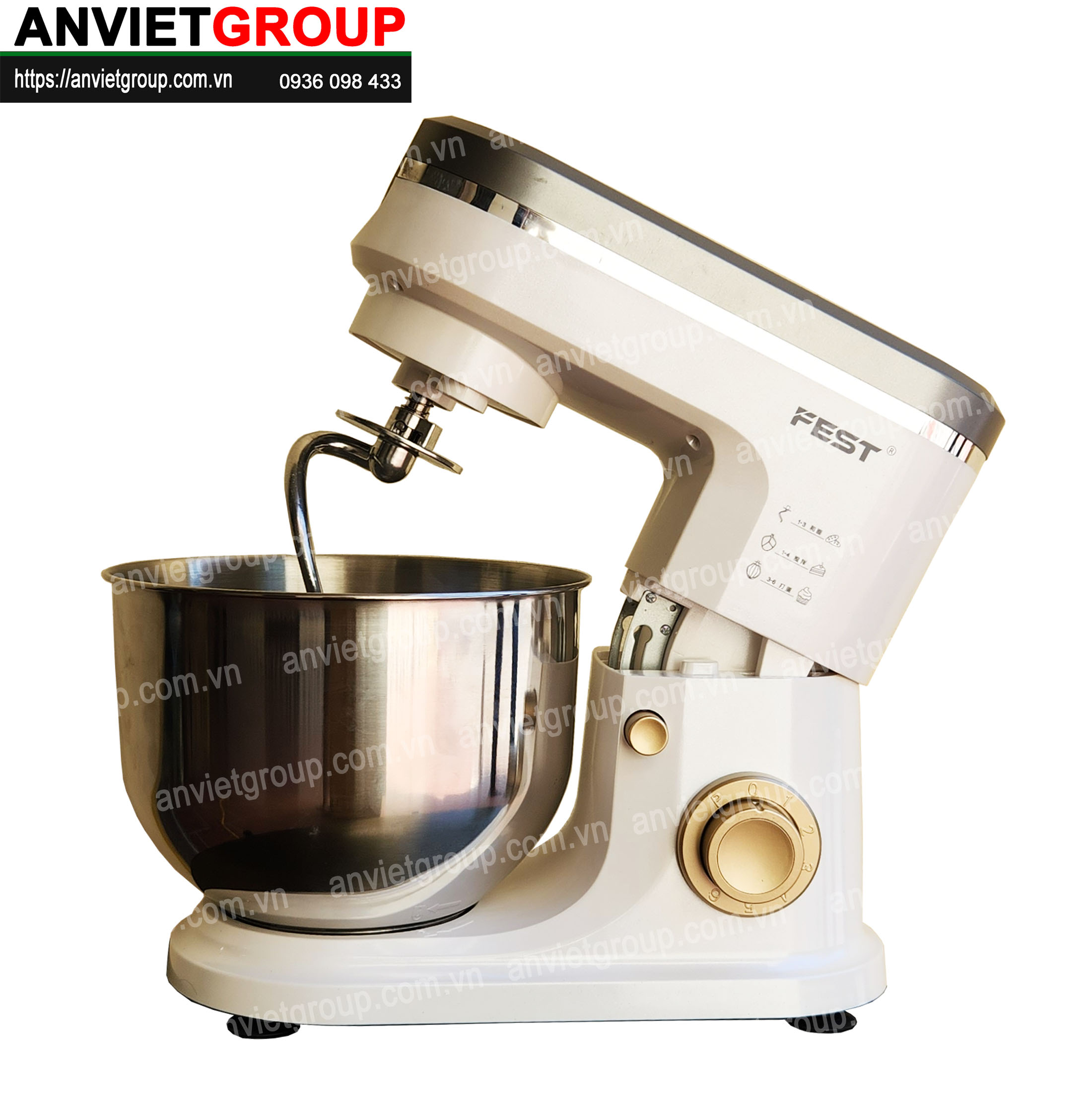 RC6L3N_6 Máy đánh trứng trộn bột FEST RC6L3N