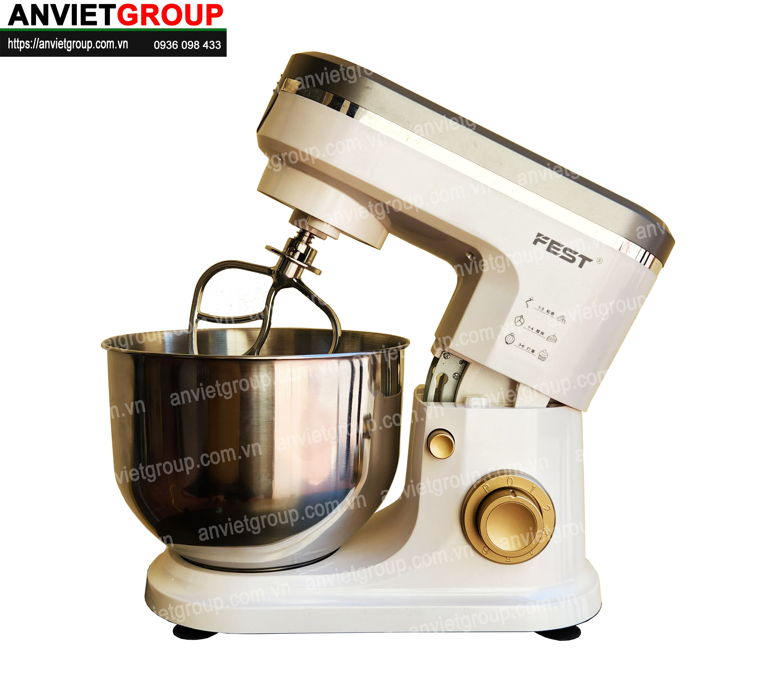 RC6L3N_8 Máy đánh trứng trộn bột FEST RC6L3N