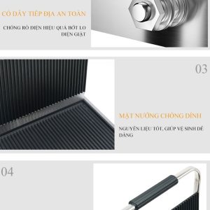 Máy kẹp nướng bánh mì công nghiệp Tiross TS-9661