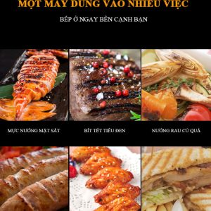 Máy kẹp nướng bánh mì bán công nghiệp đa năng TIROSS TS-9663 An Việt 15 Máy kẹp nướng bánh mì bán công nghiệp TS9663 An Việt