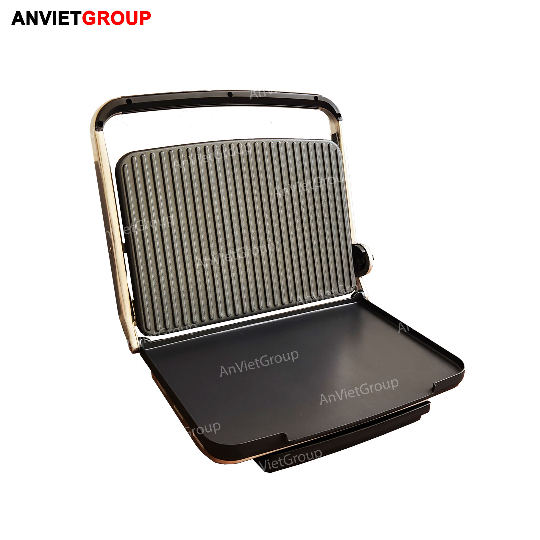 Máy kẹp nướng bánh mì bán công nghiệp TS9663 An Việt Máy kẹp nướng bánh mì bán công nghiệp TS9663 An Việt